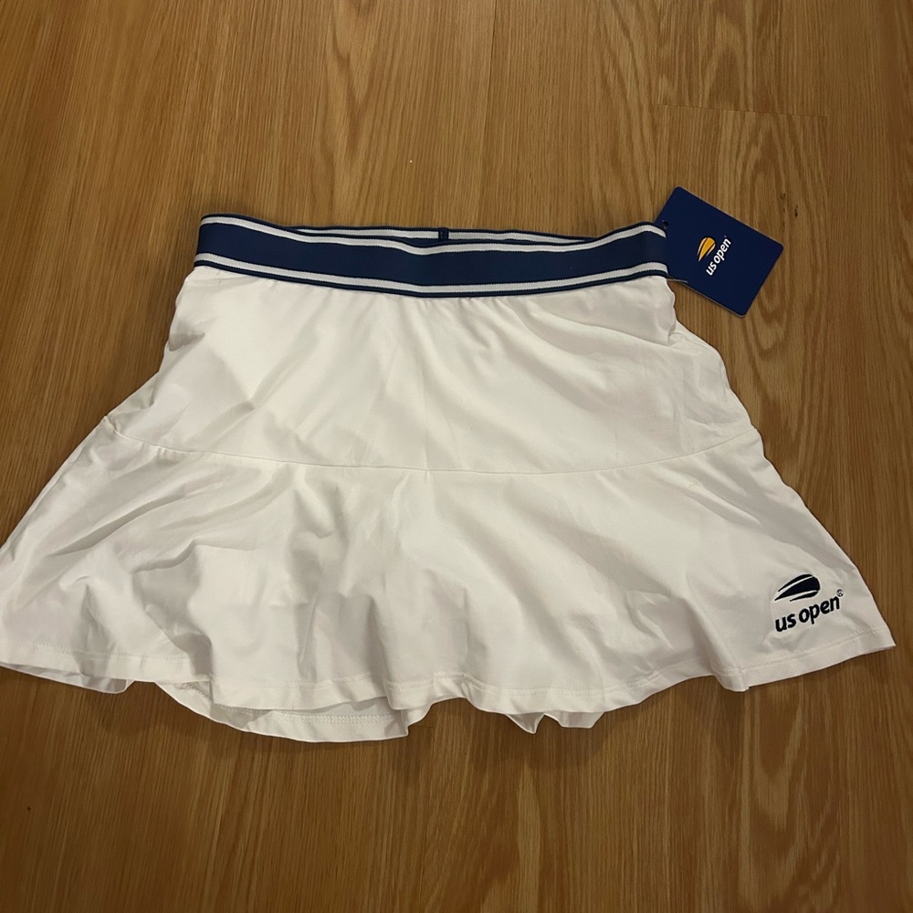 Peter Millar Golf Francoise Court Skirt Official USTA in White Size XS NWT